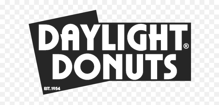 Logo Daylight Donuts Black - Clip Art Library Poster Png,Donut Logo