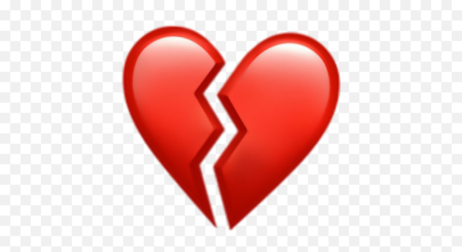 Heart Broken Brokenheart Sad Red Hearts - Small Love Heart Broken Heart Emoji Png,Heart With Eyes Logo