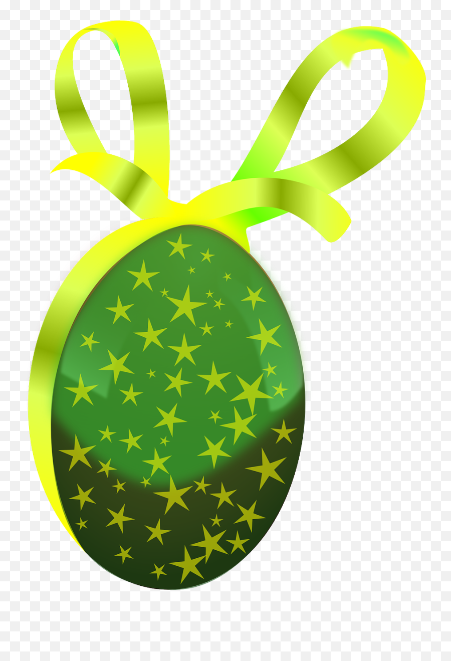 Egggifteastereaster Egggreenribbonfree Vector - Easter Easter Egg Png,Green Ribbon Png