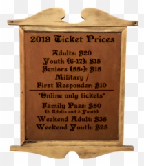 Copy Of Tickets U2014 Mutton U0026 Mead Medieval Festival - Picture Frame Png,Wood Sign Png