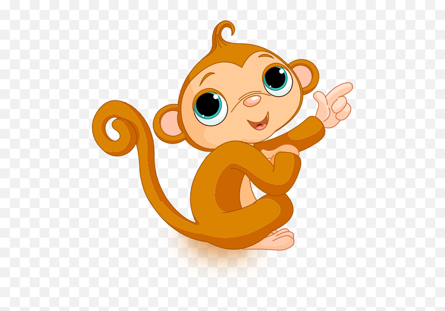 Monkey Png Transparent Free Images - Transparent Background Monkey Png Cartoon,Cute Png Images