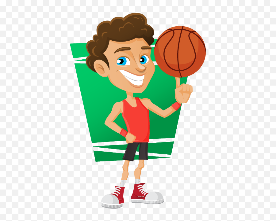 Download Png Black And White Stock Free Basketball Player - Shoot Basketball,Cartoon Basketball Png