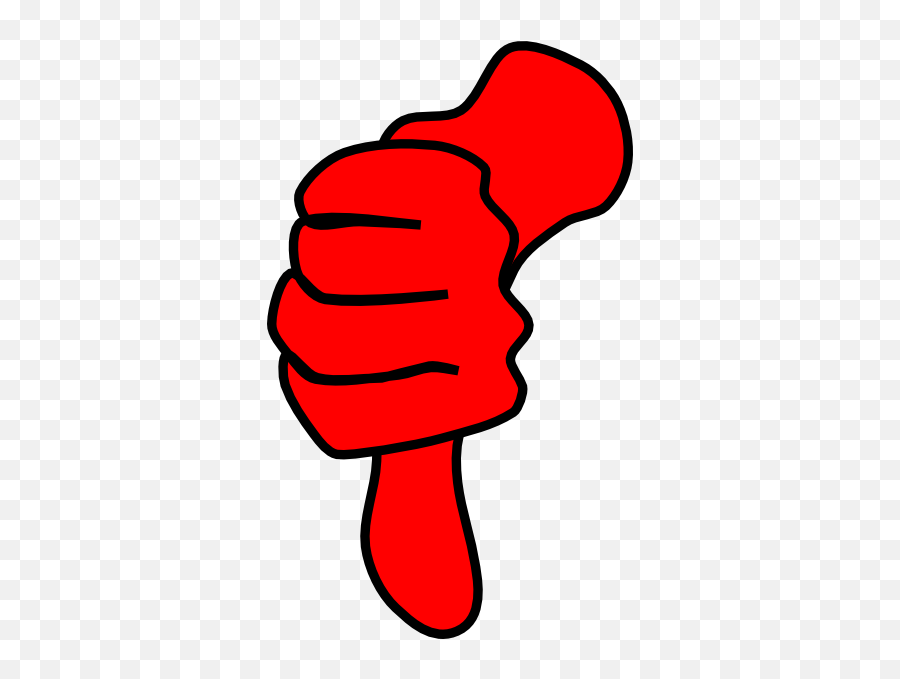 Free Dislike Cliparts Download Clip Art - Red Thumb Down Png,Dislike Png