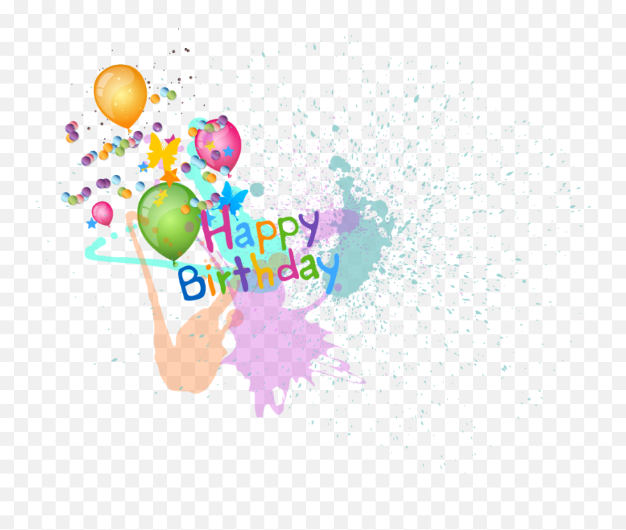 Download Hd Jpg Free Happy Birthday Balloons Png Material - You Many More Happy Returns Of Day,Happy Birthday Balloons Png