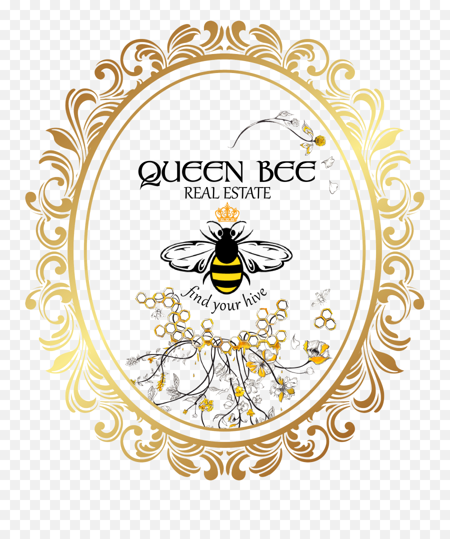 Queen Bee Png - Gold Oval Frame Png 5150651 Vippng Oval Gold Frame Png,Bee Png