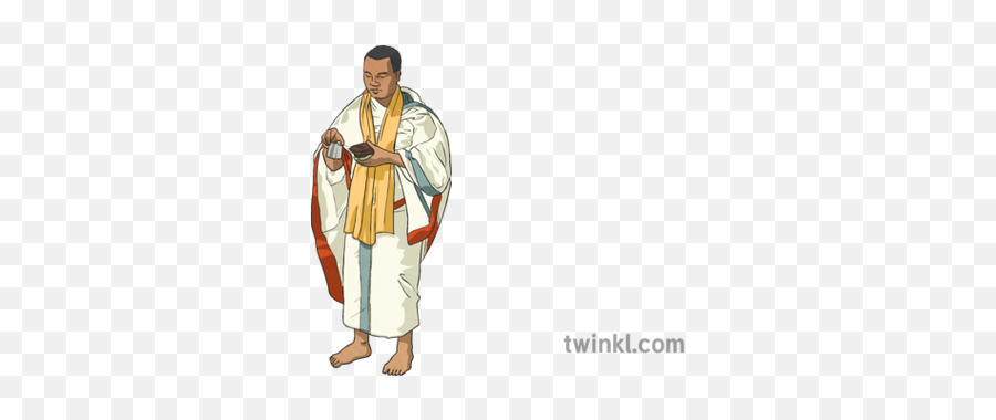 Hindu Priest Illustration - Hindu Priest Png,Priest Png