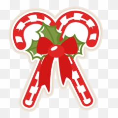 Christmas Candy Canes Scrapbook Clip Art Cut Outs - Cute png