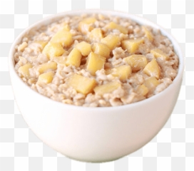 Apple Cubes Transparent Png - Bowl,Oatmeal Png