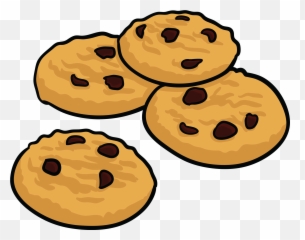 Cartoon Transparent Background Cookie Clipart - Cookie Monster Chocolate Chip Cookies Png,Cookies Transparent Background