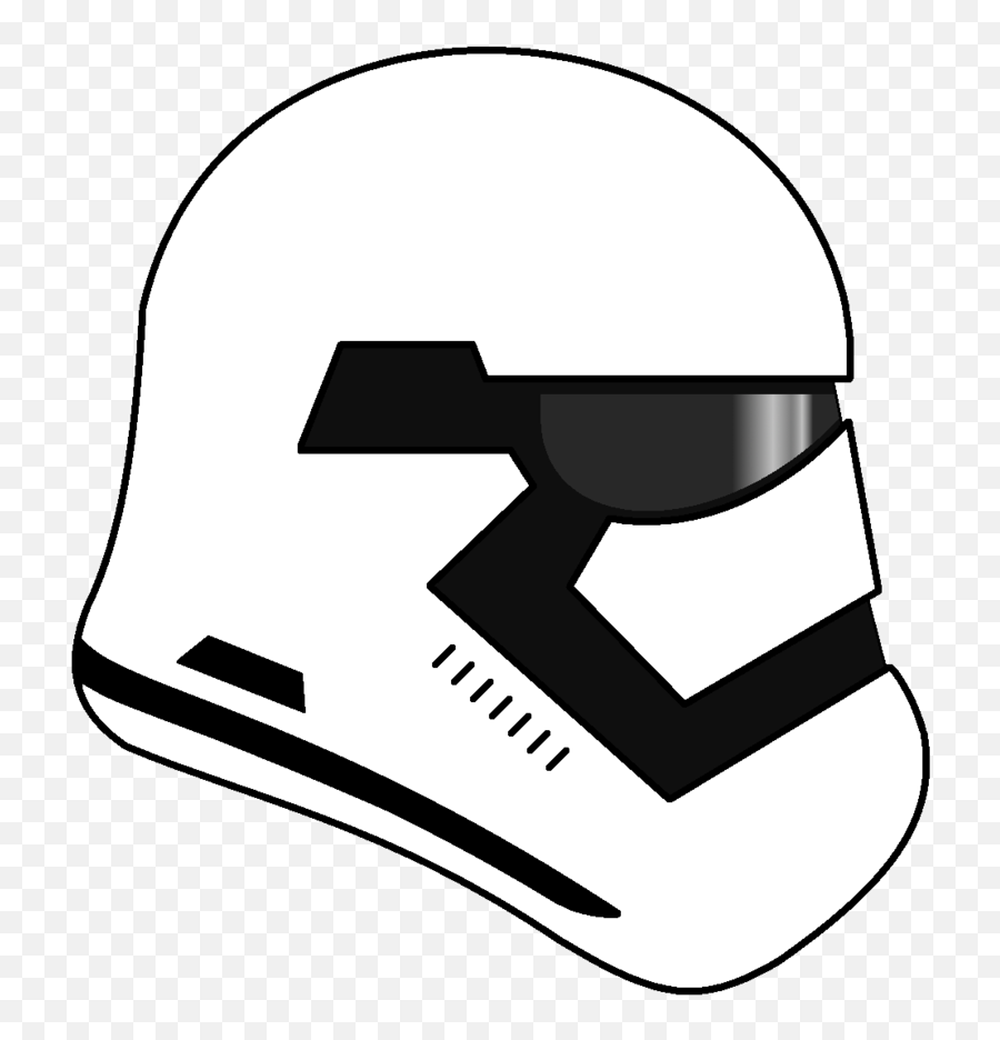 Order Helmet Png - Stormtrooper Helmet Side Draw,Stormtrooper Helmet Png