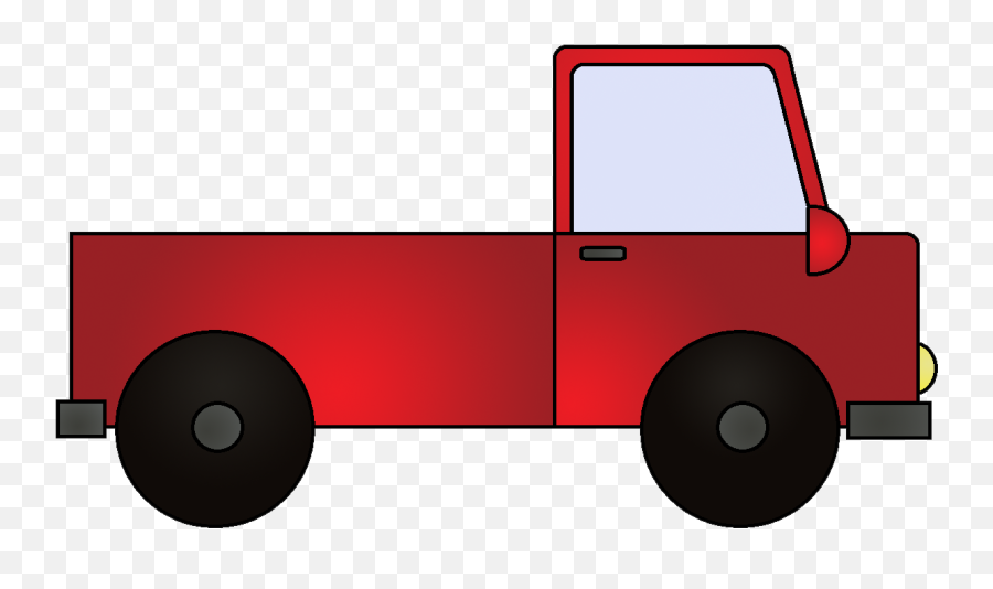 Library Of Car And Truck Graphic Royalty Free Png Files - Clip Art Red Truck,Red Truck Png