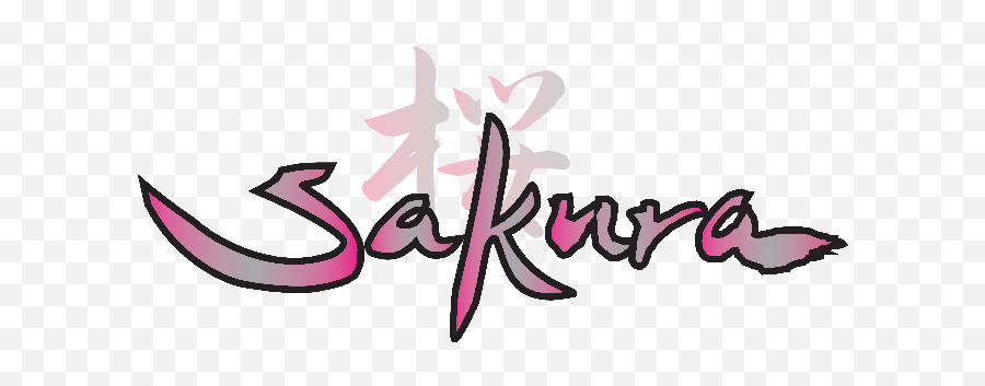 Sakura Sushi - Purple Japanese Text Transparent Png,Sakura Transparent