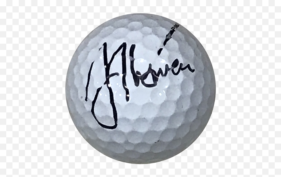 Justin Thomas Autographed Golf Ball - For Golf Png,Golf Ball Png