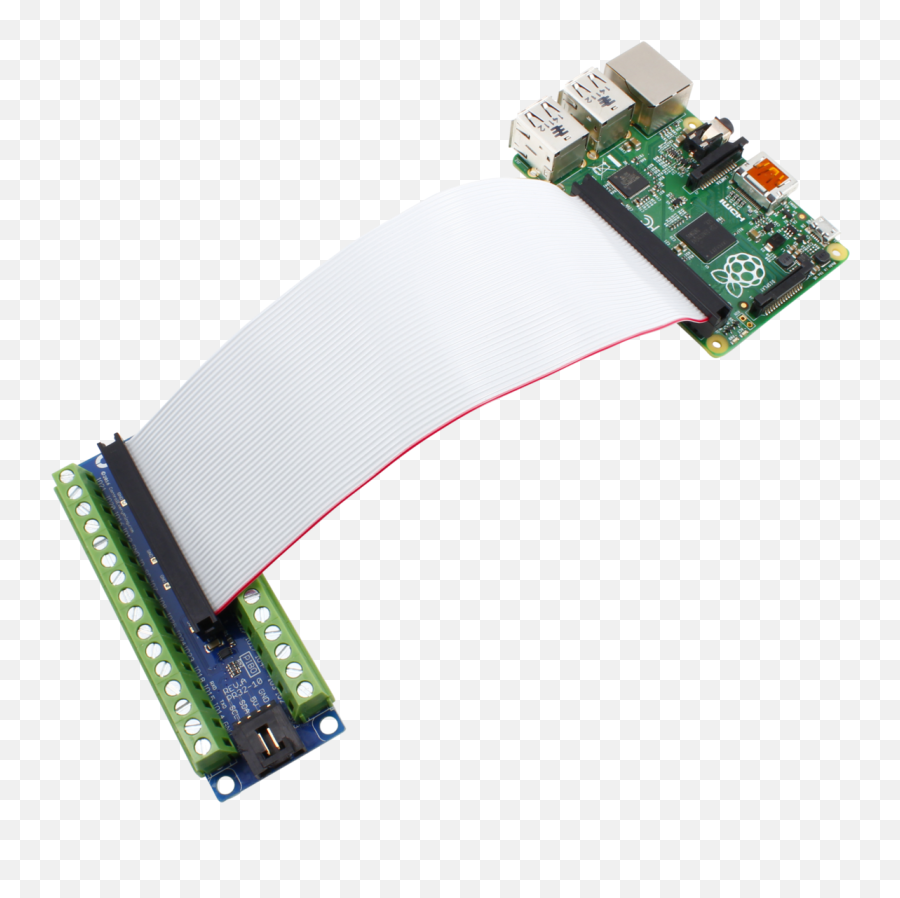 Download Hd Screw Terminal Breakout Board With I2c For - Raspberry Pi Breakout Screw Terminal Png,Raspberry Pi Png