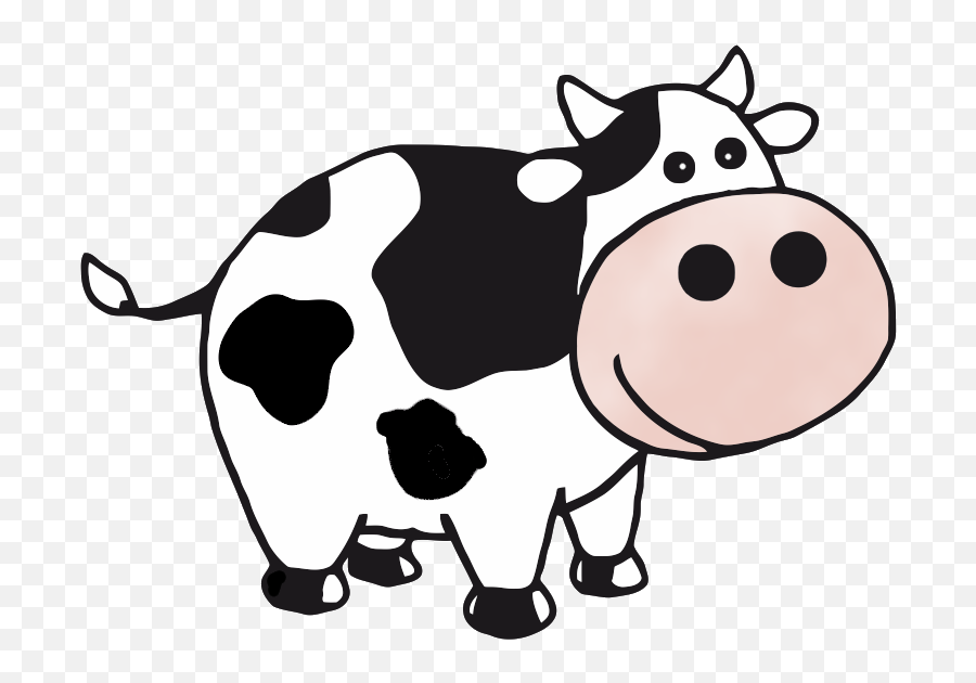 Cow Image Png Clipart Free - Animals And Their Young Ones Name,Cattle Png