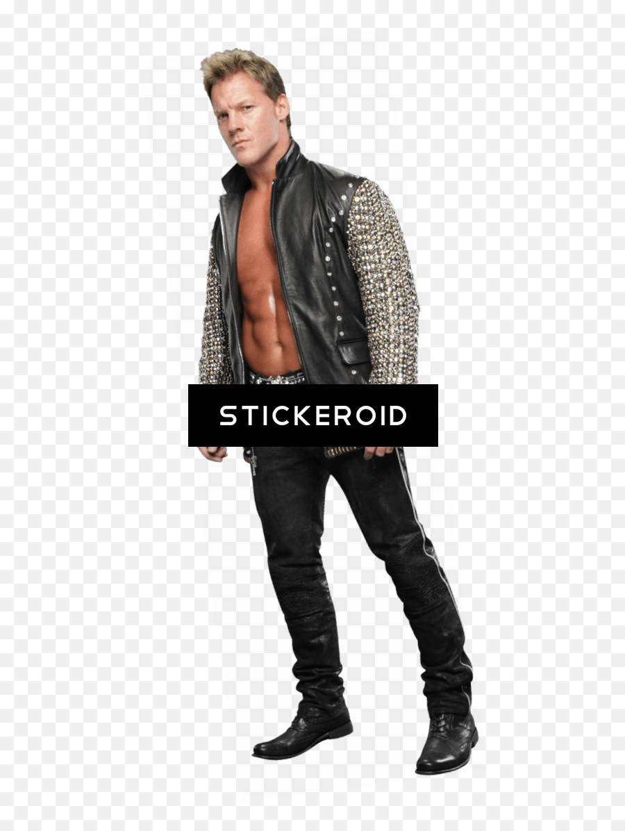 Chris Jericho Standing - Leather Jacket Png,Chris Jericho Png