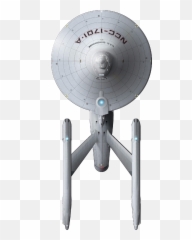 Enterprise 1701 - Starship Top View png