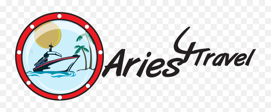 Aries 4 Travel Logos U2013 Delux Designs De Llc - Red Circle Png,Travel Logos