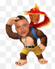 Party Hat Png - 528 Kb Png Banjo Kazooie Smash Ultimate Render