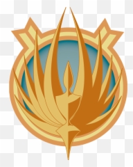 Colonial Emblem - United Colonies Of Kobol Png,Battlestar Galactica Logos