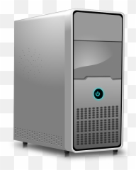 Computer Cpu Png Black And White - Central Processing Unit Clipart,Cpu Png