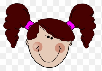 Girl Png Svg Clip Art For Web - Head Clipart