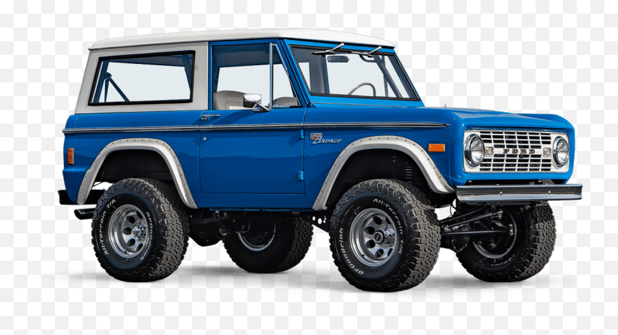 Early Ford Broncos - Sport Utility Vehicle Png,Icon Old School Bronco