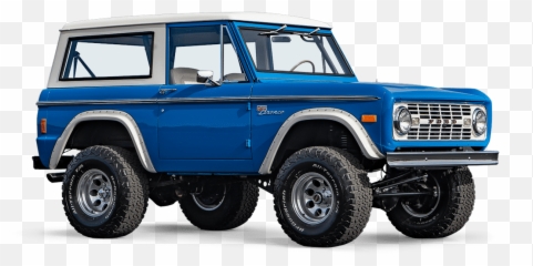Early Ford Broncos - Sport Utility Vehicle Png,Icon Old School Bronco