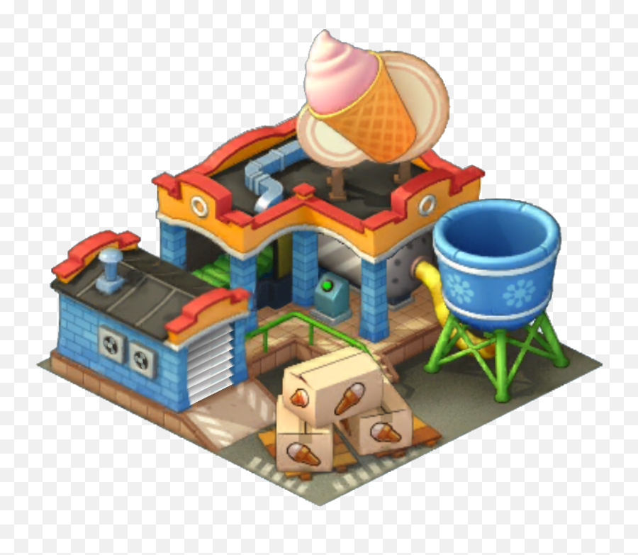Ice Cream Factory Township Wiki Fandom - Building Sets Png,Sour Cream Icon