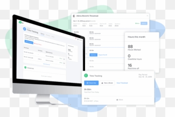 Time Tracking Software - Technology Applications png