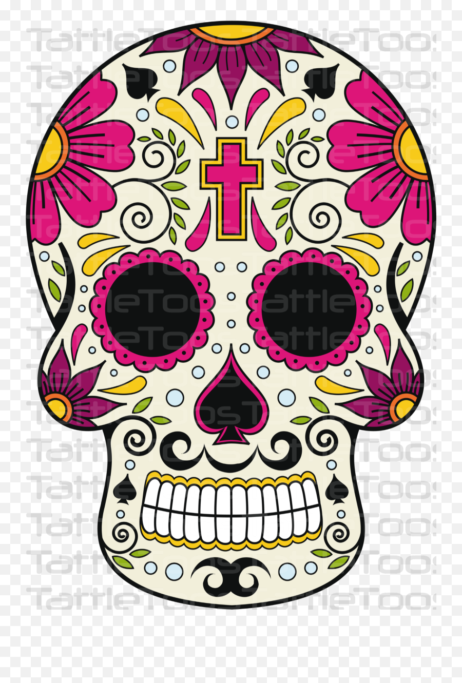 Sugskull 13 - Calavera Catrina Png,Icon Scull