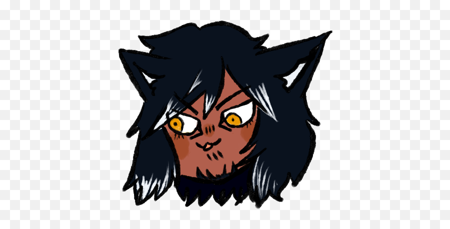 Rabid Cat We Took In And Keeps Biting - Supernatural Creature Png,Ffxiv Sad Face Icon