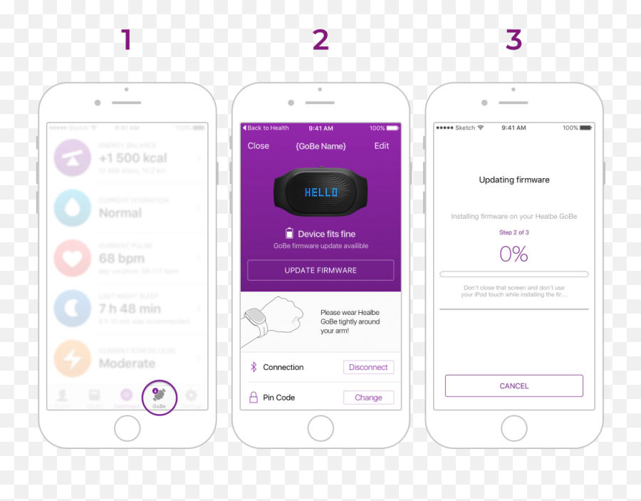 Healbe Gobe The Only Way To Automatically Measure Calorie - Technology Applications Png,Kcal Network Icon