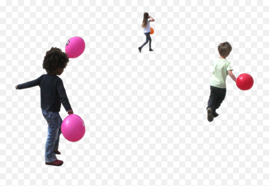 People Cutouts - Kids Png Cutout,Kids Playing Png