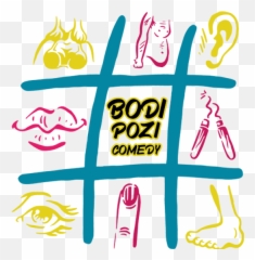 Bodi Pozi Comedy Stab Theater - Language png
