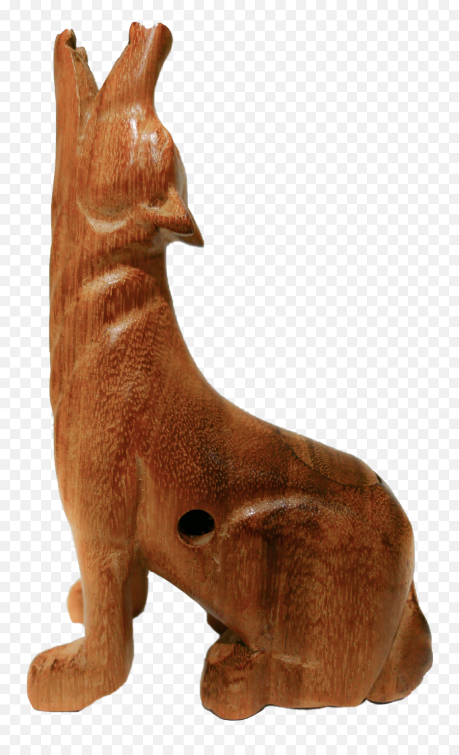 8 Wooden Wolf - Animal Figure Png,Wolf Howl Icon