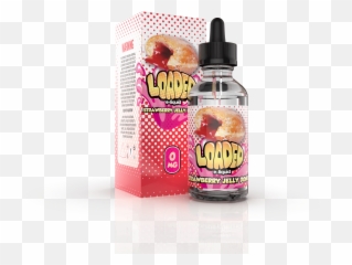 Loaded Strawberry Jelly Donut - Strawberry Jelly Donut By Loaded E Liquid Png,Jelly Png
