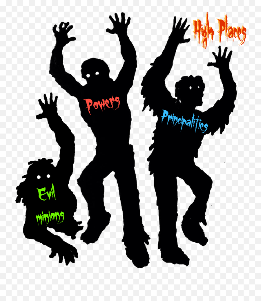 And When They Began To Sing Praise The Lord - Zombie Clipart Black And White Png,Singer Silhouette Png