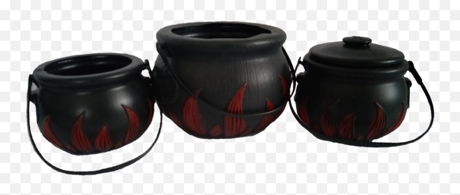Black Plastic Cauldron U2013 Marble U0026 Co - Fire Screen Png,Cauldron Png