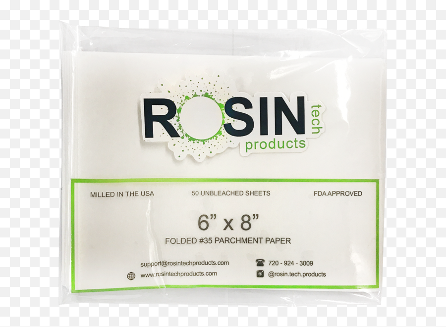 Rosintech Products Pre - Folded Parchment Paper 6 Inch By 8 Inch Pack Of 50 Parchment Png,Parchment Paper Png
