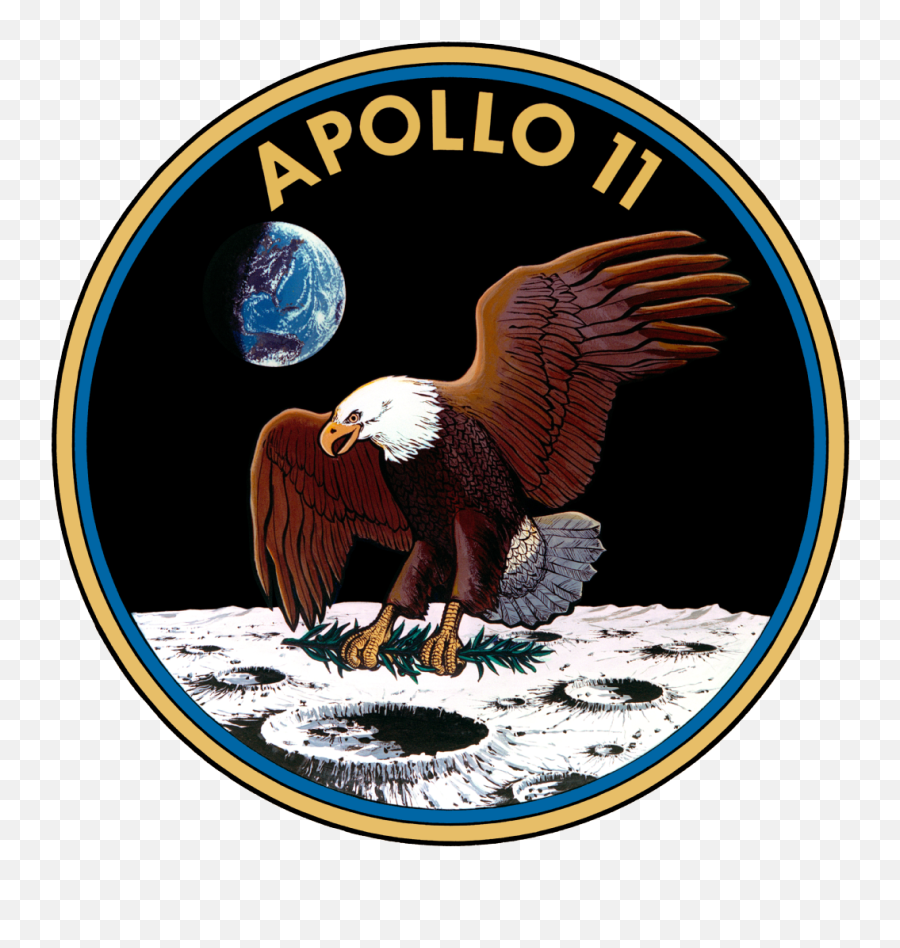 Apollo 11 Insignia - Logo Mission Apollo 11 Png,Mision Png