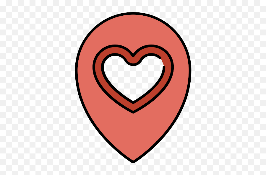 Maps And Flags Heart Vector Svg Icon 2 - Png Repo Free Png Girly,Heart Icon Facebook