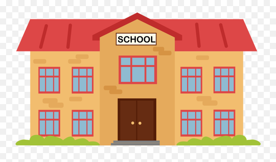 Home - School Clipart Png,School Building Icon