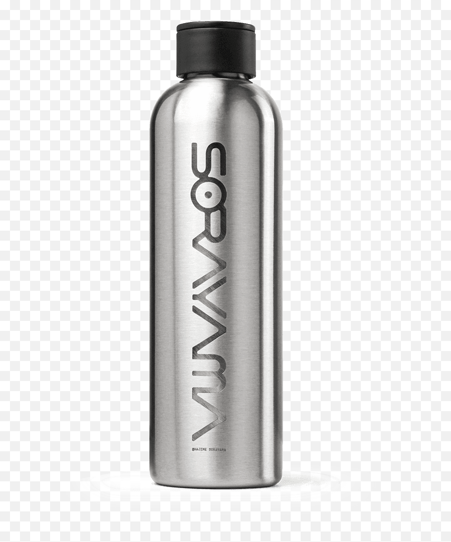 Water Bottle 550ml Wcap - Stainless Steel Raw Color Sorayama Casetify Png,Nathan Icon Bottle