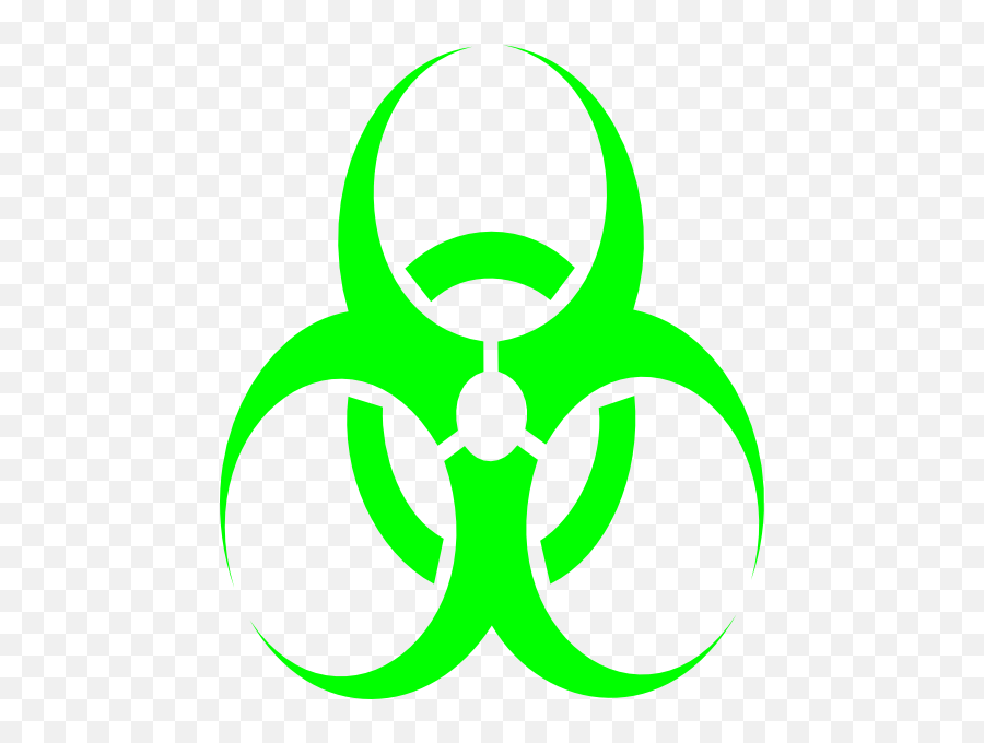 Biological Hazard Symbol Logo Clip Art - Green Biohazard Symbol Transparent Background Png,Biohazard Symbol Transparent Background