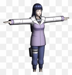 Wii - Naruto Shippuden Gekitou Ninja Taisen Special Hinata 3d Models png