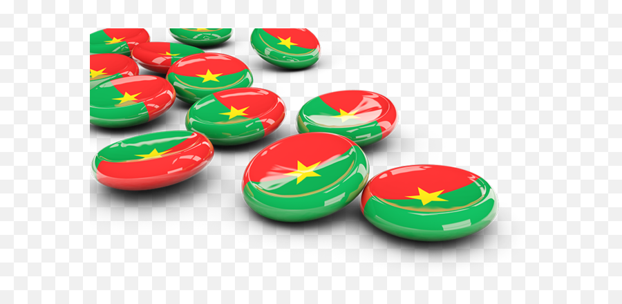 Round Buttons Illustration Of Flag Burkina Faso - Flag Png,Back Button Icon