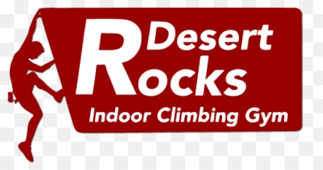 Desert Rocks Indoor Climbing Gym - Desert Rocks Climbing Palm Springs Png,Gym Logos
