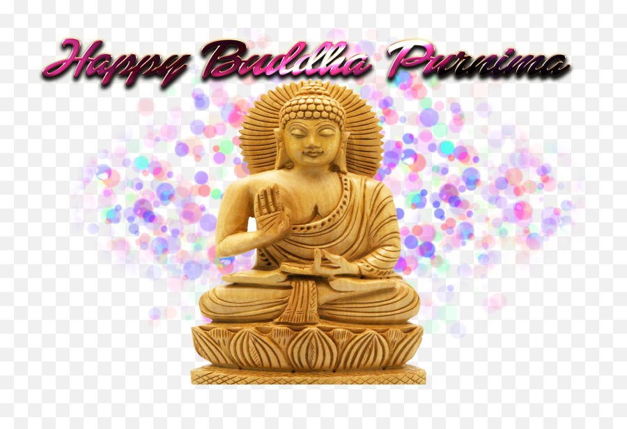 Happy Buddha Purnima Png Photo Background - Name Lisa Ina Name,Buddha Transparent