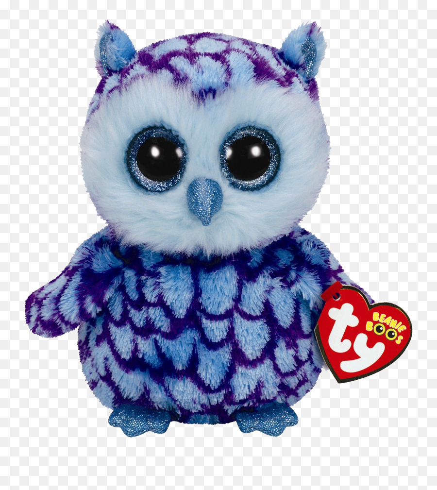 Oscar The Blue Owl 6u201d Plush Clipart - Full Size Clipart Ty Beanie Boos Owl Png,Oscar The Grouch Png